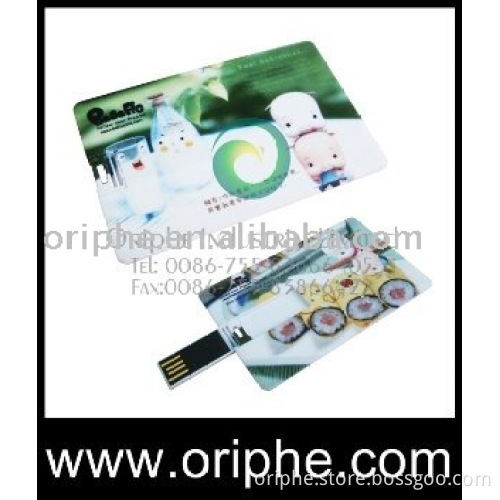 The 2MM Credit Card USB Flash Drive 2.0